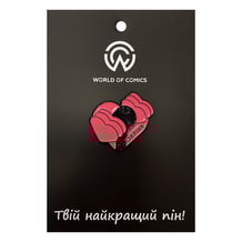 Металевий значок (пін) Blackpink: Lightstick in Heart, (13964)