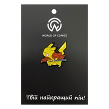 Металлический значок (пин) Pokemon: Pikachu: Zenitsu Parody, (14038)