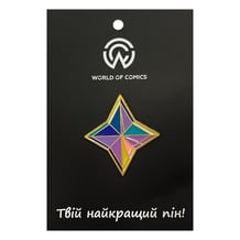 Металевий значок (пін) Genshin Impact: Primogem, (14040)