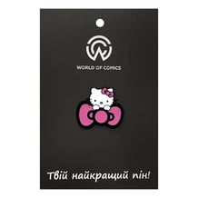 Металевий значок (пін) Hello Kitty: Kitty w/ Bow, (14055)