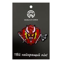 Металлический значок (пин) Stranger Things: Hellfire Club: Logo, (14061)