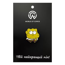 Металлический значок (пин) SpongeBob SquarePants: Cute SpongeBob, (14071)