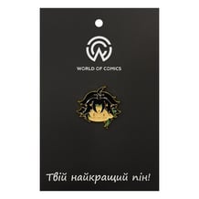 Металлический значок (пин) Genshin Impact: Xiao (Chibi), (14093)