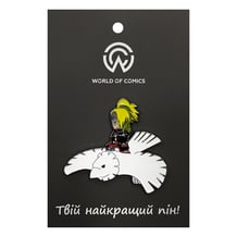 Металлический значок (пин) Naruto: Deidara on Bird, (14095)