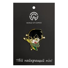 Металлический значок (пин) Naruto: Rock Lee (Chibi), (14129)