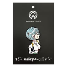 Металевий значок (пін) Evangelion: Rei Ayanami, (14131)