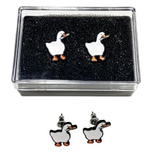 Сережки Goose w/ Knife (Meme), (14166)