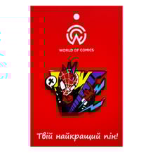 Металлический значок (пин) Marvel: Spider-Man: Across the Spider-Verse: Spider-Punk, (14214)