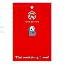 Металевий значок (пін) Studio Ghibli: Spirited Away: Kaonashi (Chibi), (14249)