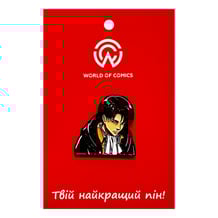 Металевий значок (пін) Attack on Titan: Levi Ackerman, (14280)