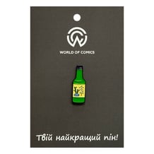 Металлический значок (пин) Soju Bottle, (14302)