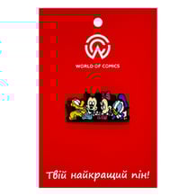 Металевий значок (пін) Disney: Mickey and Friends: Pluto, Mickey, Minnie, Donald, (14326)