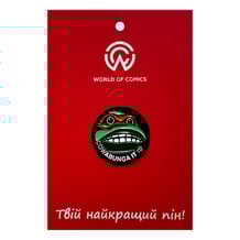 Металевий значок (пін) Teenage Mutant Ninja Turtles: Raphael: «‎Cowabunga It Is», (14345)