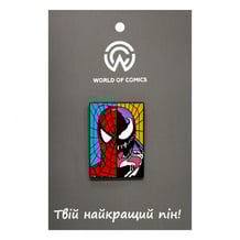 Металлический значок (пин) Marvel: Spider-Man / Venom, (14401)