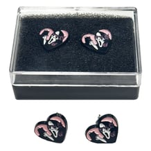 Сережки Scream: Ghost Face: Heart, (14426)