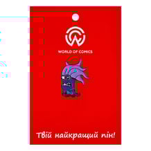 Металевий значок (пін) Despicable Me 2: Minions: Purple Evil Minion, (14454)