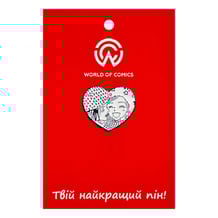 Металевий значок (пін) NANA: Nana Osaki and Nana Komatsu in Heart, (14462)