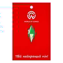 Металевий значок (пін) The Sims: Plumbob, (14465)