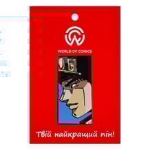 Металевий значок (пін) JoJo's Bizarre Adventure: Jotaro Kujo (Head), (14481)