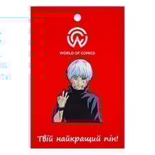 Металевий значок (пін) Tokyo Ghoul: Ken Kaneki, (14489)