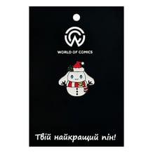 Металлический значок (пин) Sanrio: Cinnamoroll In Snowman Costume, (14544)