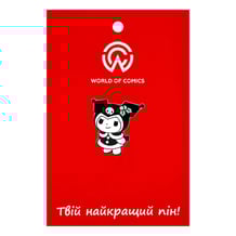 Металевий значок (пін) Sanrio: Onegai My Melody: Christmas Kuromi, (14546)