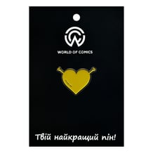 Металевий значок (пін) Shrek: Shrek Heart, (14560)