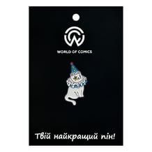 Металевий значок (пін) Clown Cat, (14568)