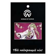 Металевий значок (пін) Demon Slayer: Mitsuri Kanroji, (14599)