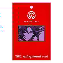 Металевий значок (пін) Naruto: Sasuke Uchiha (Head), (14604)