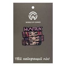 Металевий значок (пін) K-Pop Demon Hunters: Huntr/x: Mira, Rumi and Zoey, (14617)