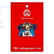 Металевий значок (пін) Stranger Things: Eddie Munson, (14619)