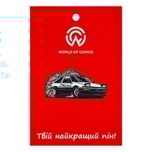 Металевий значок (пін) Initial D.: Fujiwara Takumi: Toyota Sprinter Trueno (AE86), (14620)