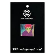 Металевий значок (пін) The Disastrous Life of Saiki K.: Kusuo Saiki, (14636)