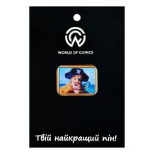 Металевий значок (пін) SpongeBob SquarePants: Painting: Captain Painty the Pirate w/ Potty the Parrot, (14643)