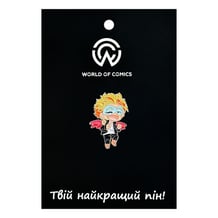 Металевий значок (пін) My Hero Academia: Hawks (Chibi), (14645)