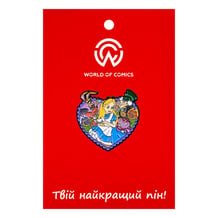 Металевий значок (пін) Disney: Alice in Wonderland, (14686)