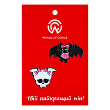 Металлический значок (пин) Monster High: Logo and Count Fabulous, (14694)