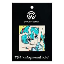 Металевий значок (пін) Vocaloid: Miku Hatsune Making Heart, (14709)