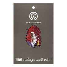 Металевий значок (пін) Demon Slayer: Kokushibo (Head), (14716)