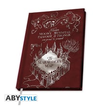 Блокнот ABYstyle: Wizarding World: Harry Potter: Marauder's Map, (15239)
