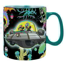 Кухоль-хамелеон ABYstyle: Rick & Morty: Spaceship, (16038)