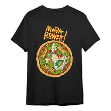 Футболка Nickelodeon: Teenage Mutant Ninja Turtles: Pizza: «Ninja Power‎» (M), (18668)