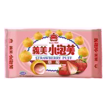 Печиво I MEI: Puff: Strawberry Flavour, (21013)