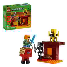Конструктор LEGO: Minecraft: The Nether Lava Battle, (21266)