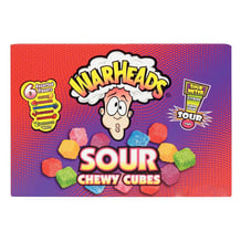 Цукерки Warheads: Sour Chewy Cubes, (232248)