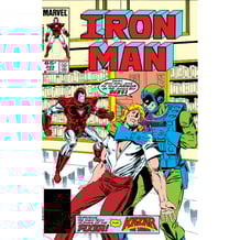 Комікс Marvel. Iron Man. The Savage Goes West!. Volume 1. #202, (254140)