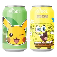 Напиток Qdol: Pokemon / Spongebob Squarepants: Lime Flavour (1 шт. рандомно), (30200)