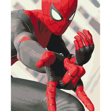 Картина по номерам Kartiny Origami: Marvel: Spider-Man: Spider-Man, (3054)
