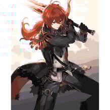 Картина за номерами Kartiny Origami: Genshin Impact: Diluc Ragnvindr, (3055)